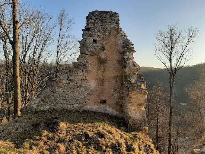 Zřícenina Hradu Brandýs Nad Orlicí, Czech Republic (Czechia)